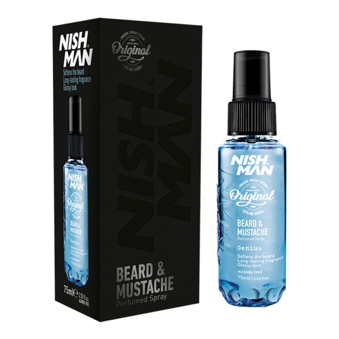 Nishman Genius Beard & Mustache Perfumed Spray 75ml