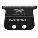 GAMMA BLADE SET - X-PRO FIXED TRIMMER BLADE WITH THE ONE MOVING DLC DEEP TOOTH CUTTER - MCR Barber Supplies
