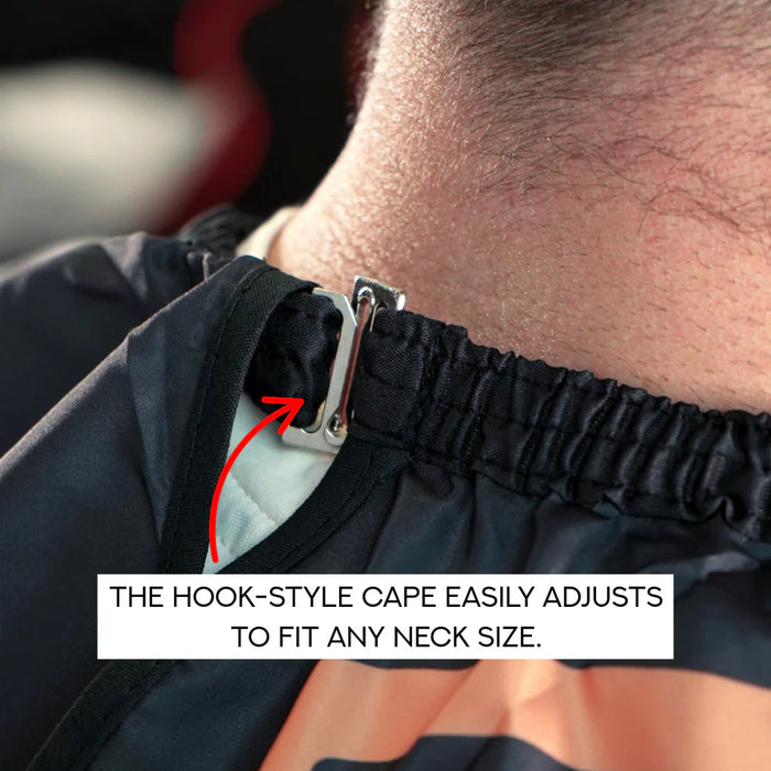 Supreme Trimmer Premium Cape - Drip King with hook clasp