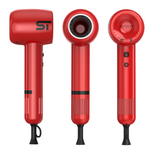 Supreme Trimmer Brushless Motor Hairdryer Red