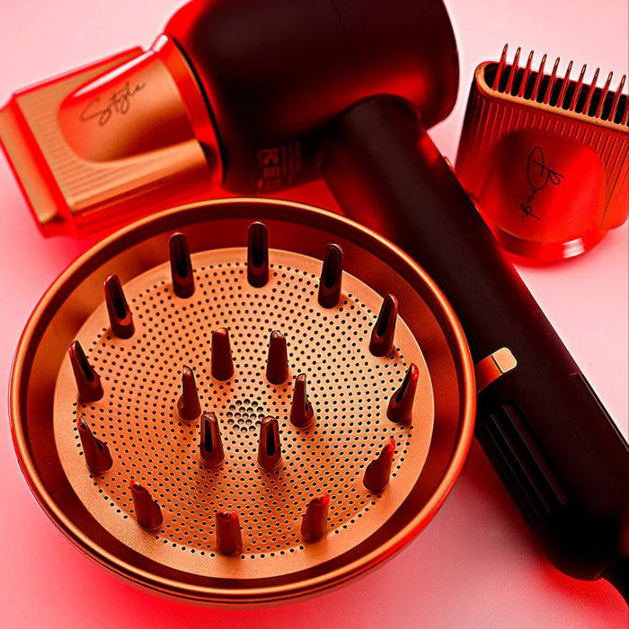 Supreme Trimmer Curly Hair Diffuser Nozzle Gold