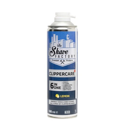 The Shave Factory Clippercare 6 In 1 Spray - Lemon 500ml