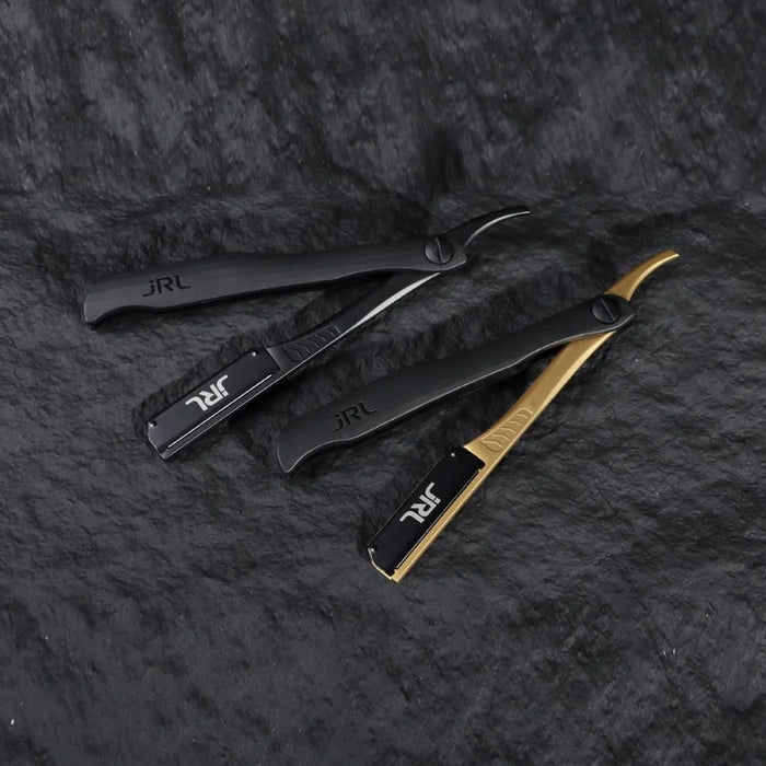 JRL Magnetic Straight Edge Razor Black/Gold