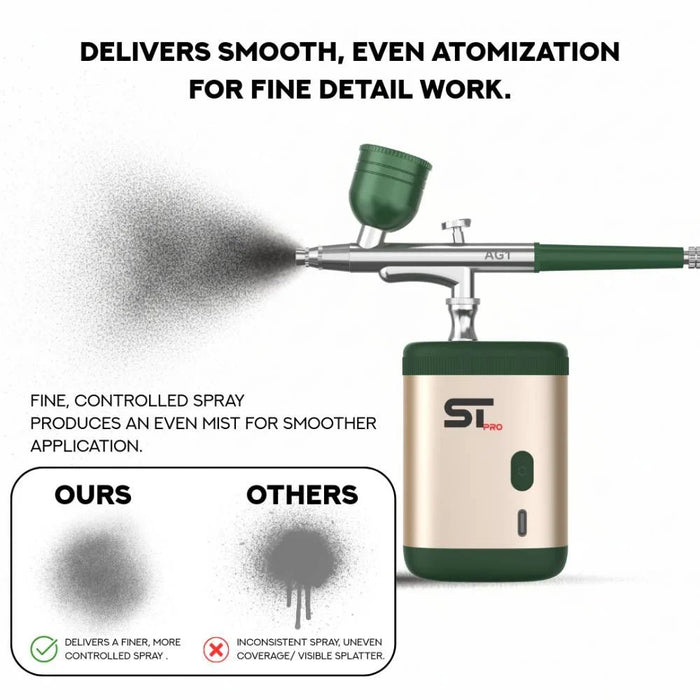 Supreme Trimmer Airbrush Gun Kit Sand