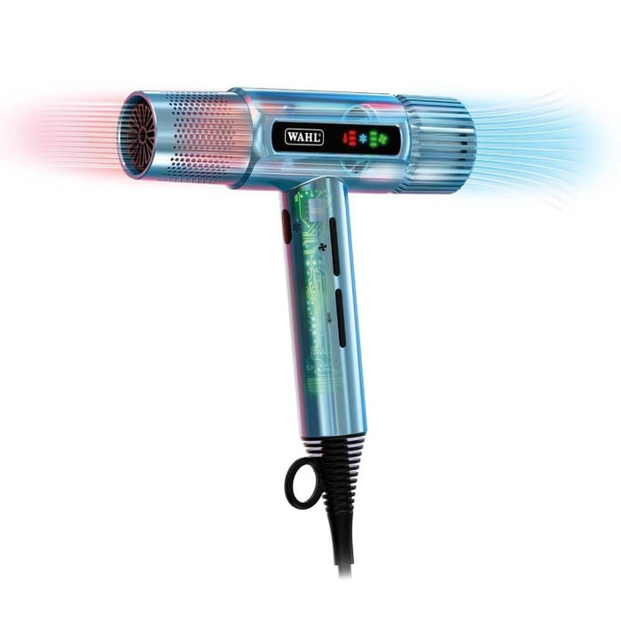 Wahl Vanquish Hairdryer Blue - MCR Barber Supplies