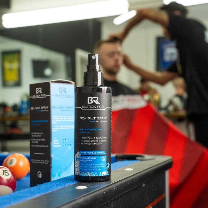 Black Red Beachy Effect Sea Salt Spray 200ml