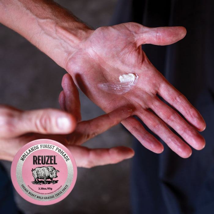 Reuzel Pink Pomade Grease Heavy Hold 95g