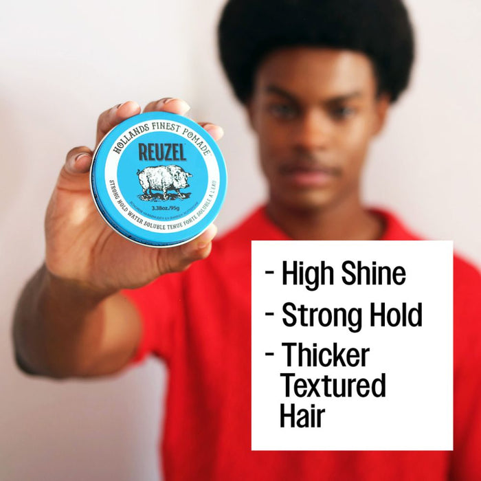 Reuzel Blue Pomade Strong Hold Water Soluable 95g