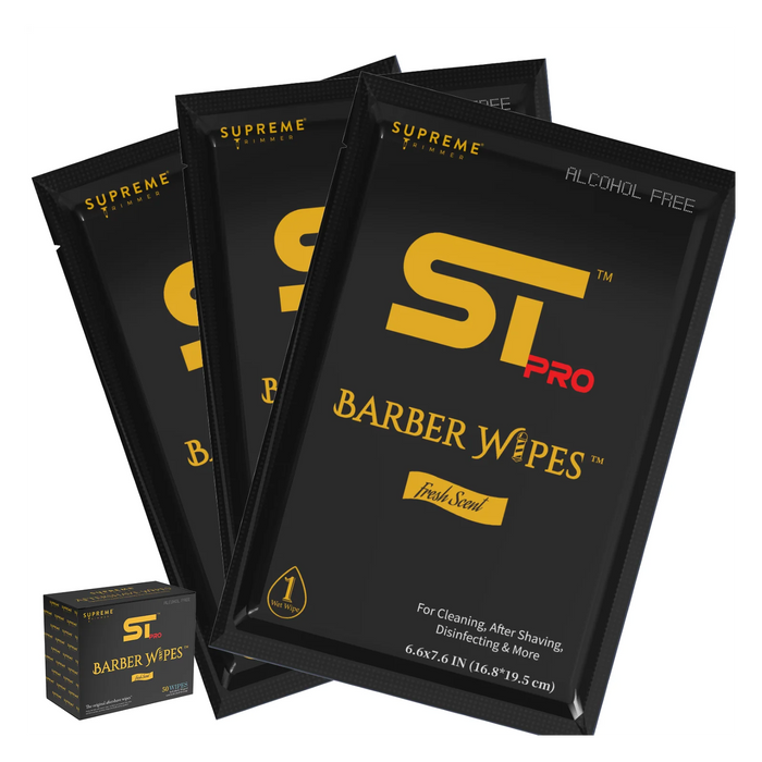 Supreme Trimmer Wipes 50 Packs - MCR Barber Supplies