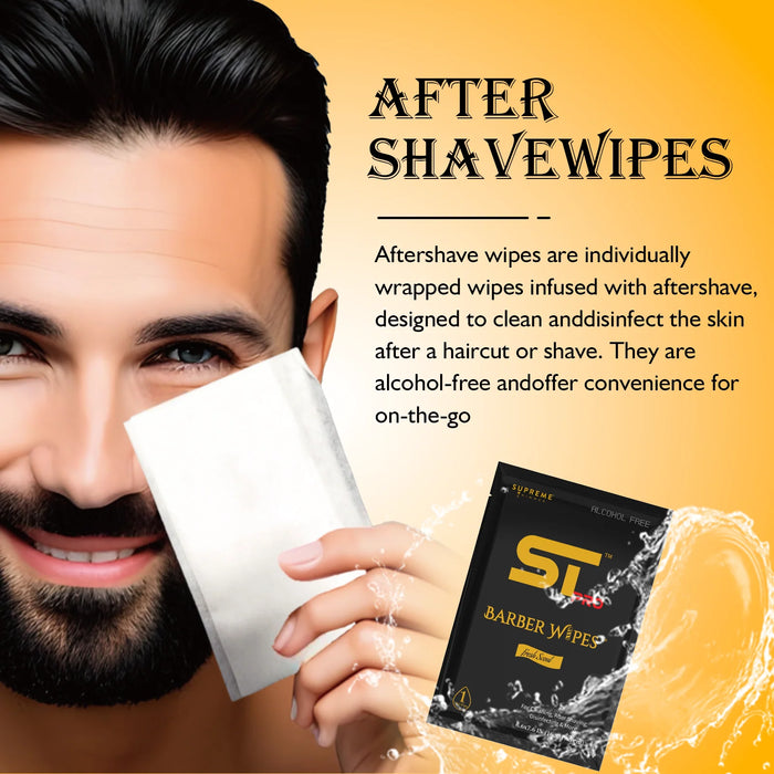 Supreme Trimmer Wipes 50 Packs - MCR Barber Supplies