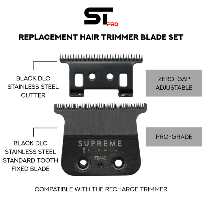 Supreme Trimmer Recharge Trimmer Blade - Standard Tooth - MCR Barber Supplies