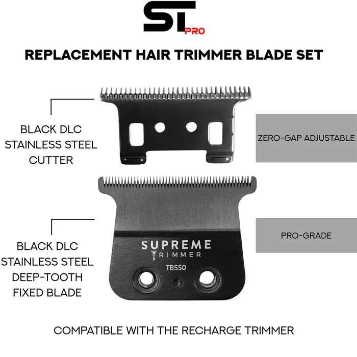 Supreme Trimmer Darkstar82 Trimmer Blade - MCR Barber Supplies