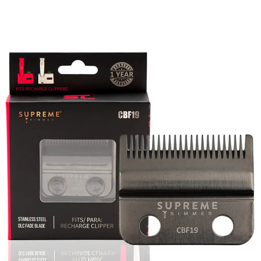 Supreme Trimmer Recharge Fade Blade - MCR Barber Supplies
