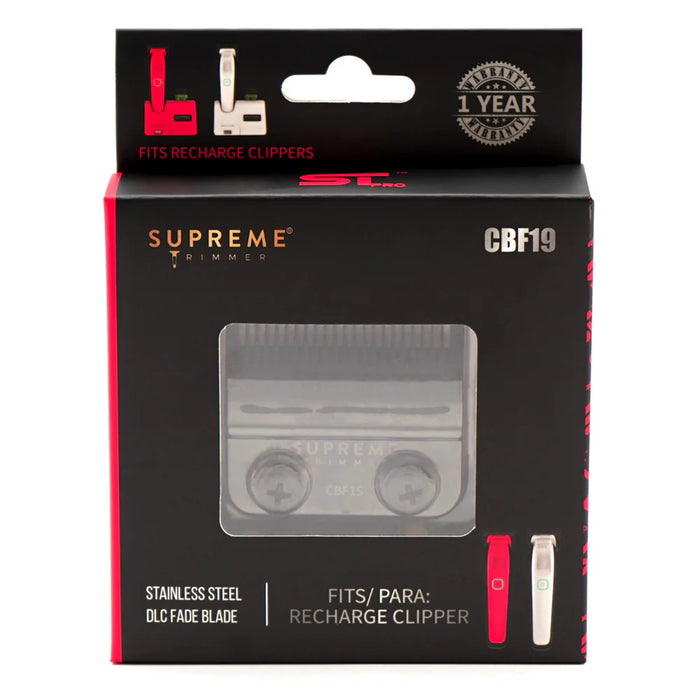 Supreme Trimmer Recharge Fade Blade - MCR Barber Supplies