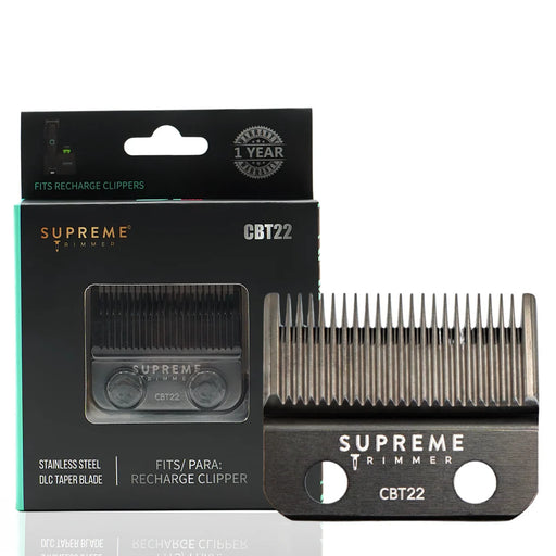Supreme Trimmer Recharge Taper Blade - MCR Barber Supplies