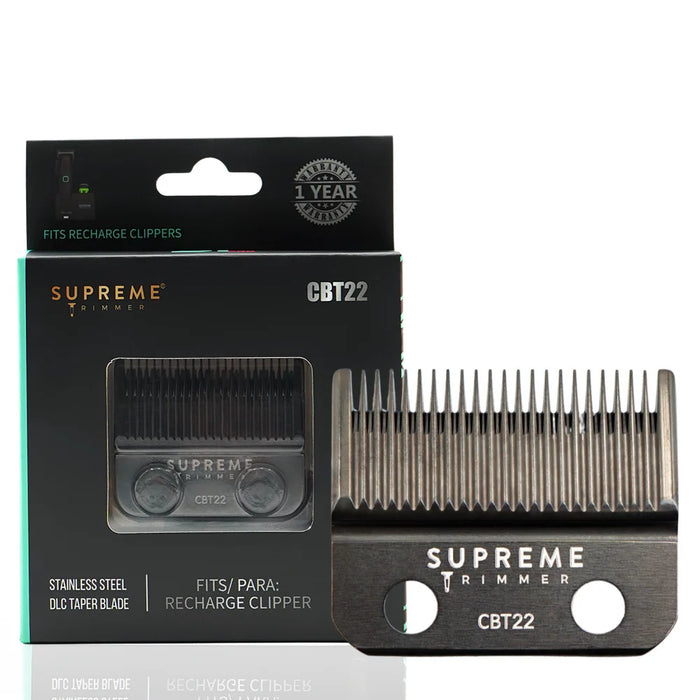 Supreme Trimmer Recharge Taper Blade - MCR Barber Supplies