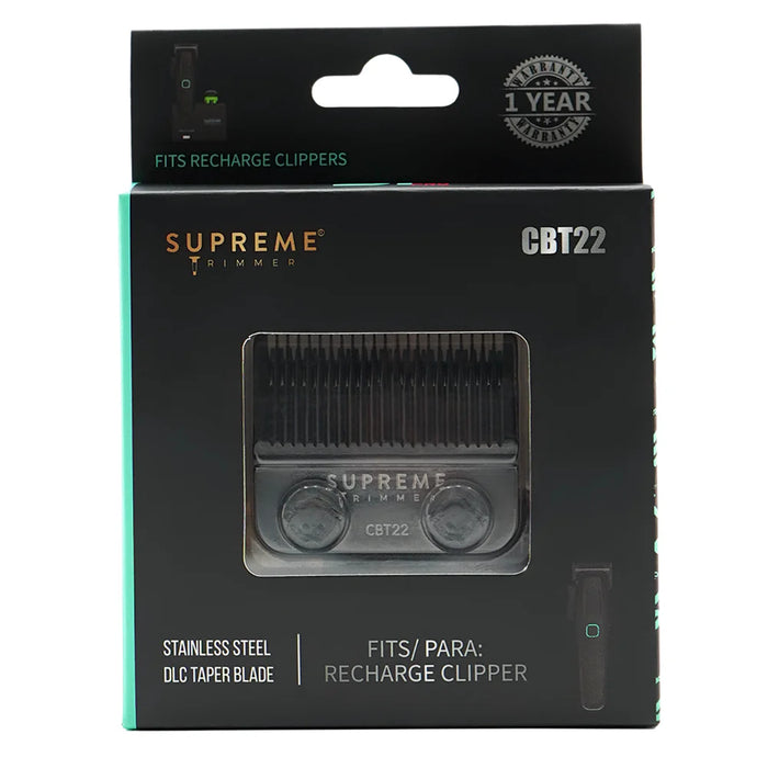 Supreme Trimmer Recharge Taper Blade - MCR Barber Supplies