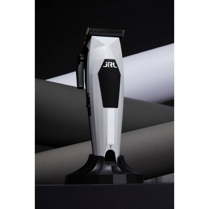 JRL 3000C Clipper White - MCR Barber Supplies