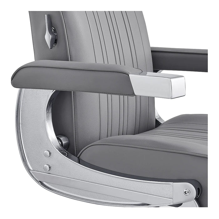 Kingston Barber Chair - Grey 