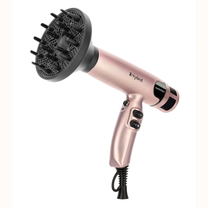 Gamma+ X-Hybrid Hairdryer - Black
