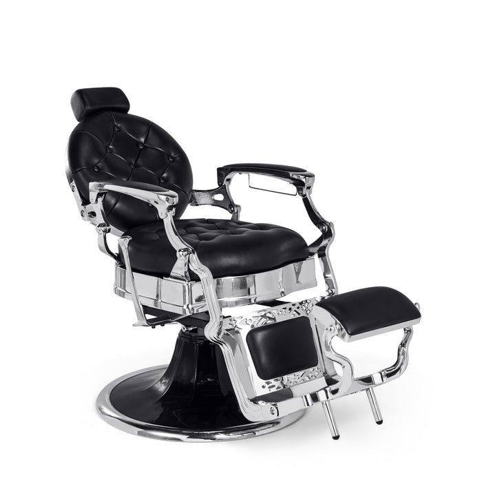 Mirplay Kirk Vintage Barber Chair - Black