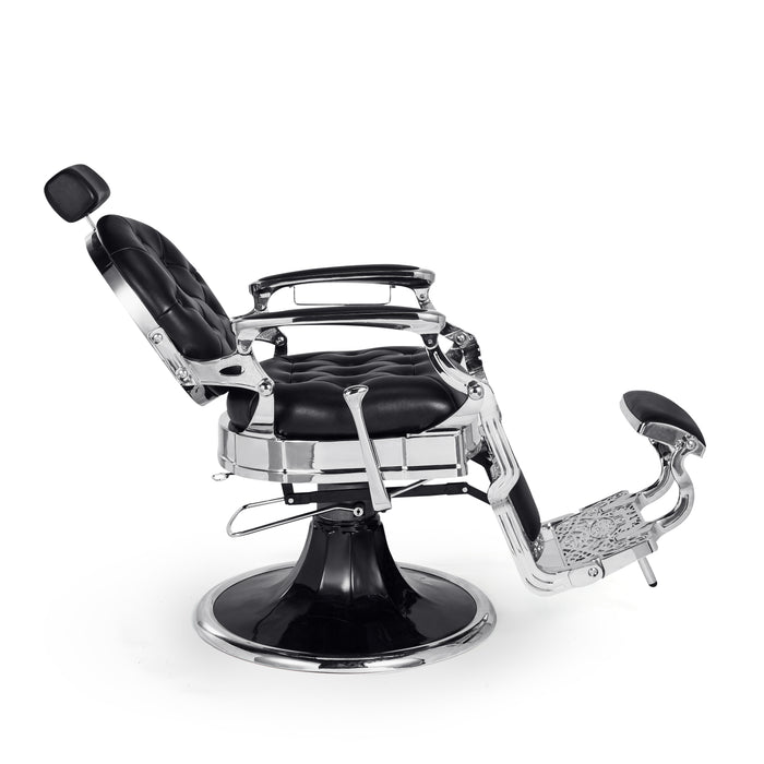 Mirplay Kirk Vintage Barber Chair - Black