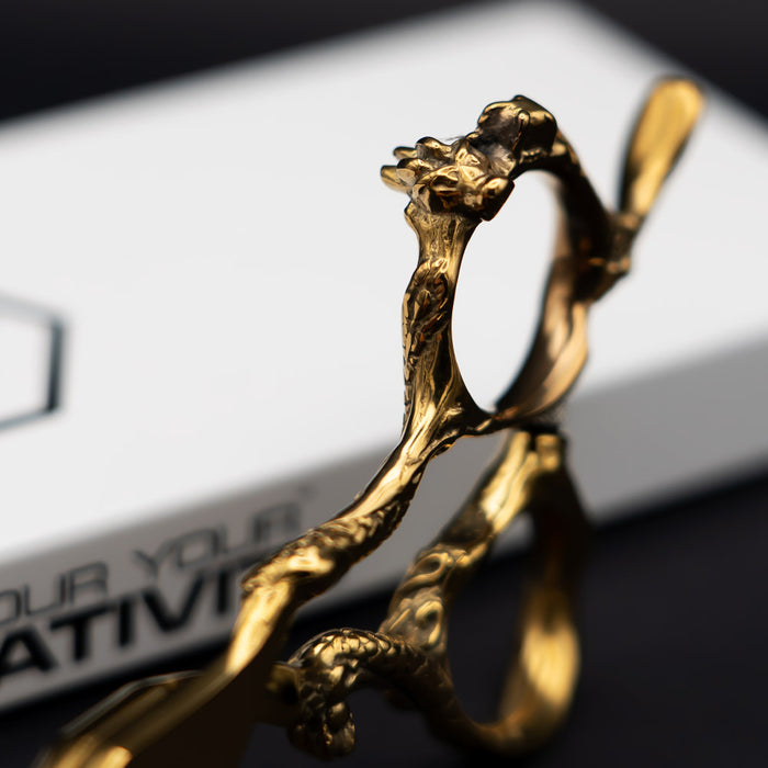 Matakki Beast Gold Titanium Scissors