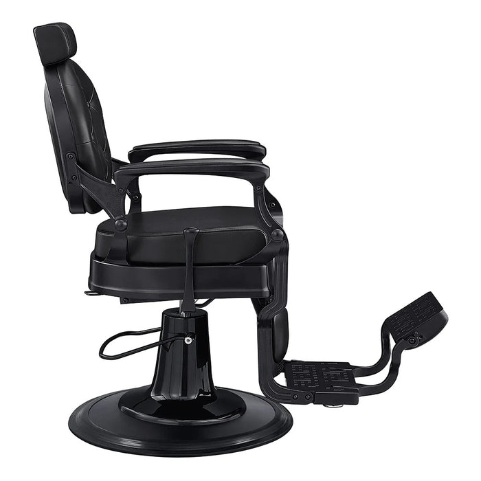 Viking Barber Chair - Black 