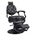 Viking Barber Chair - Black 