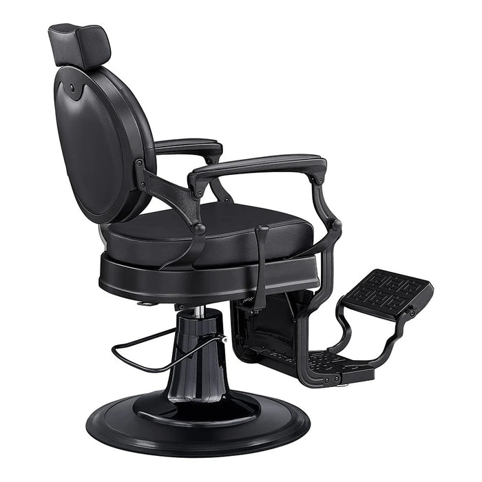 Viking Barber Chair - Black 