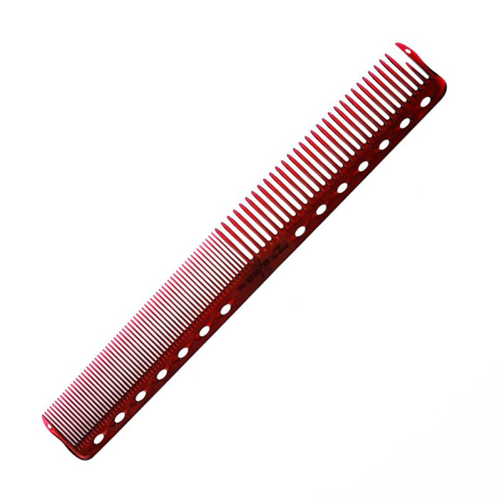 YS Park S339 Slim Cutting Comb - Laser Red