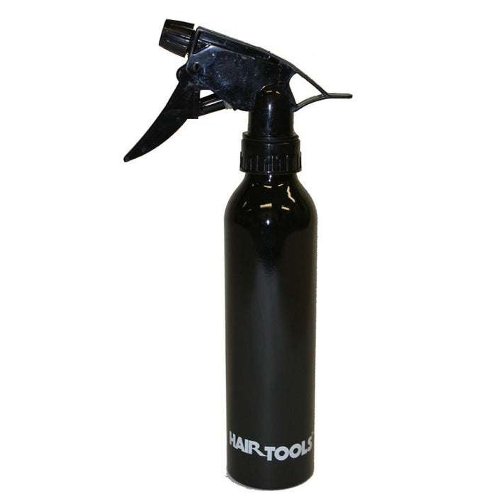 Hair Tools Black Metal Spray Bottle - 260ml