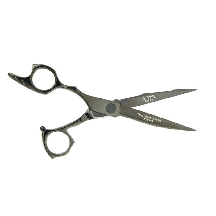 Matakki Black Ninja Left Handed Haircutting Scissor