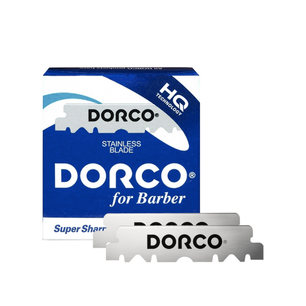 Dorco Single Edge Blades For Barbers - Blue