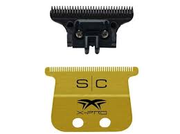 Gamma+ StyleCraft The One Wide X-Pro Trimmer Blade Set Gold