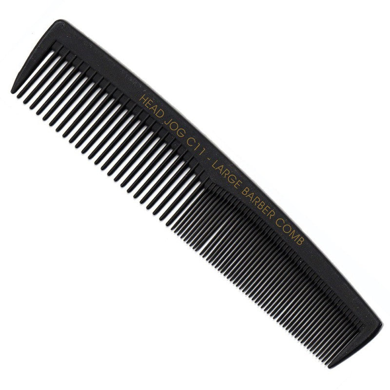 Head Jog C11 Large Carbon Fibre Barber Comb — MCR Barber Supplies