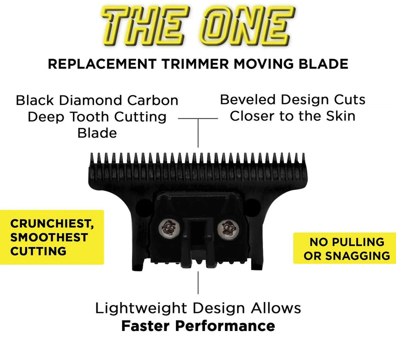 Gamma+ StyleCraft The One Wide X-Pro Trimmer Blade Set Gold