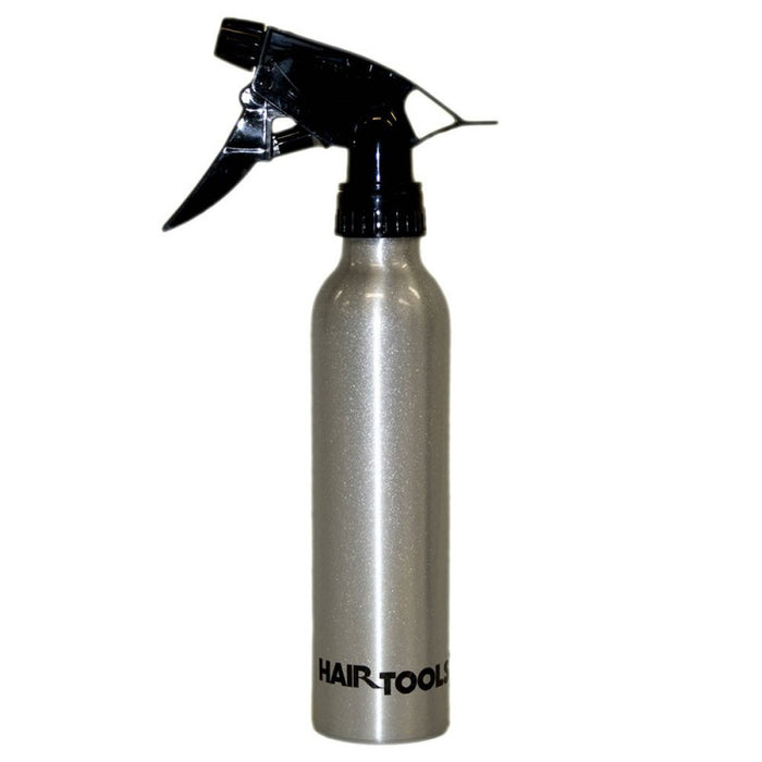 Hair Tools Silver Metal Spray Bottle - 260ml