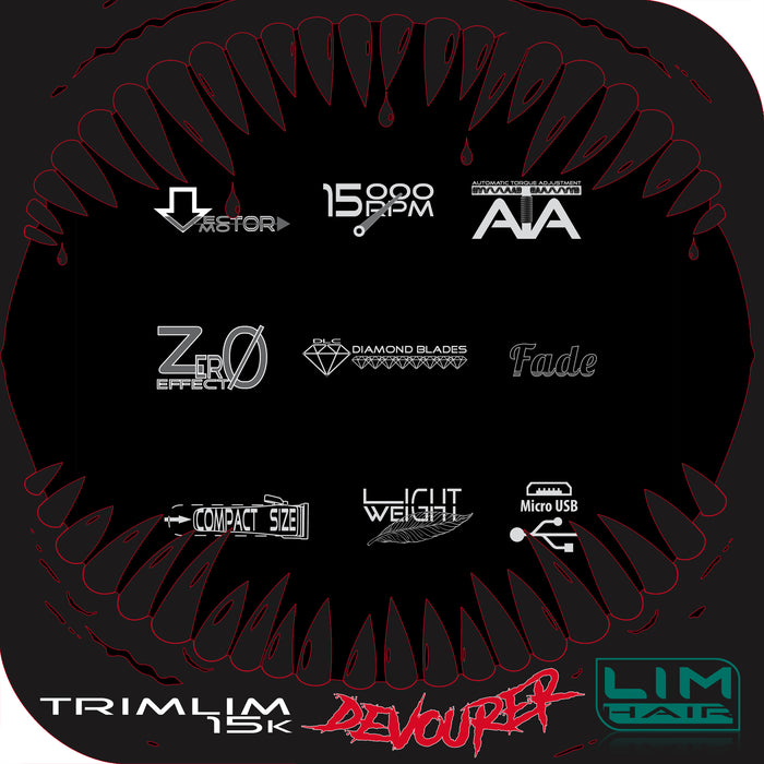 LIM TRIMLIM 15K Devourer Cordless Trimmer