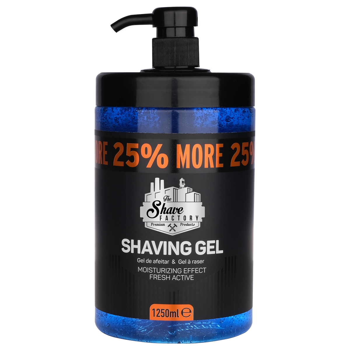 The Shave Factory Shaving Gel 1250ml MCR Barber Supplies