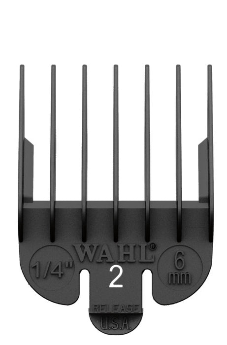 Wahl Clipper Guard Attachment Combs in Black