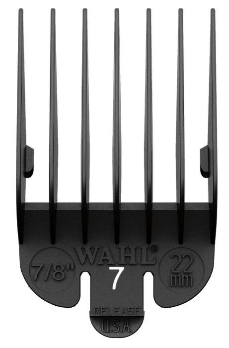 Wahl Clipper Guard Attachment Combs in Black