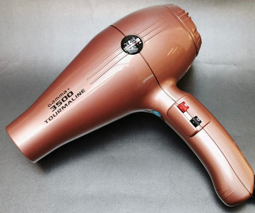 Gamma+ 3500 Powerful Hairdryer - Rose Gold - MCR Barber Supplies
