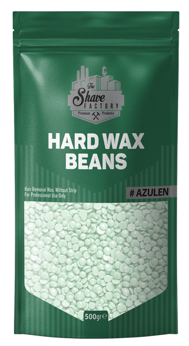 The Shave Factory Hair Removal Wax Beans - Green 500g