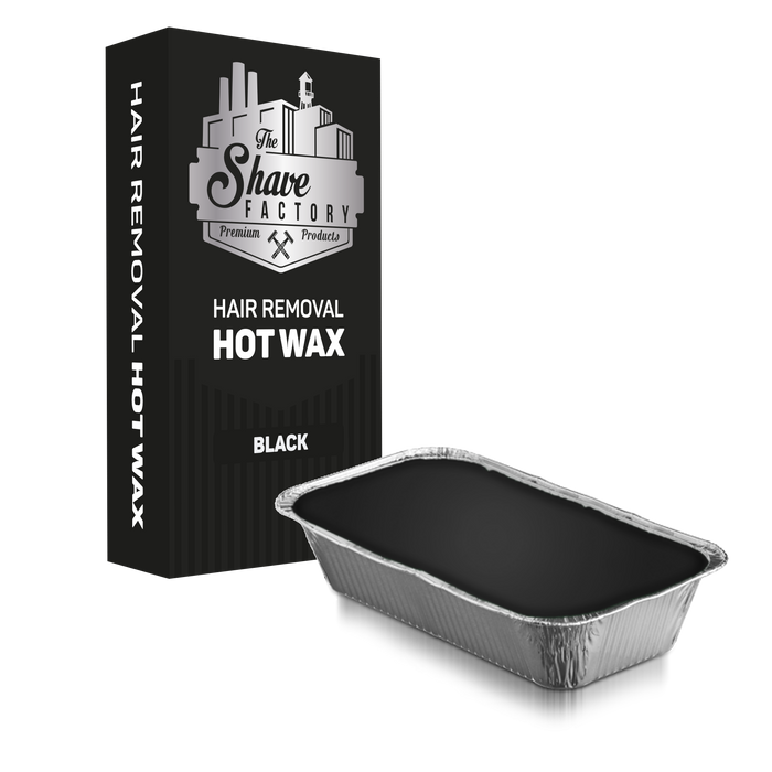 The Shave Factory Hair Removal Wax Black - 500g