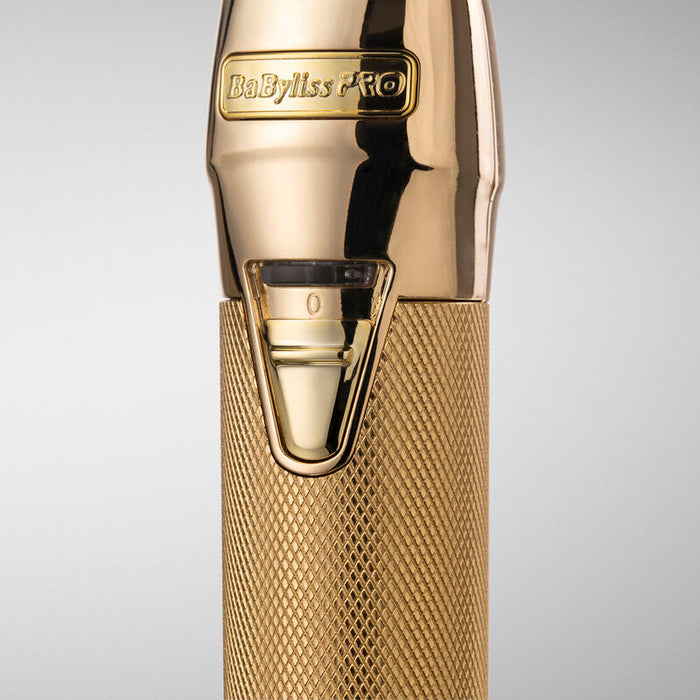 BaByliss Pro Super Motor Skeleton Trimmer Gold — MCR Barber Supplies
