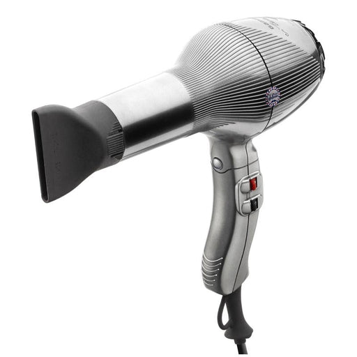 Gamma+ Barber Dryer Matt Titanium - MCR Barber Supplies