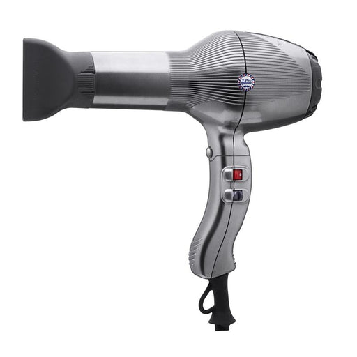 Gamma+ Barber Dryer Matt Titanium - MCR Barber Supplies