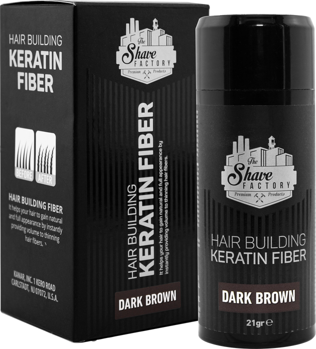 The Shave Factory Hair Building Keratin Fibre 21g - MCR Barber Supplies