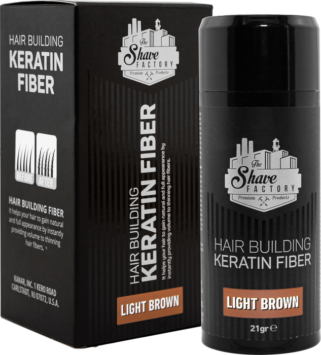 The Shave Factory Hair Building Keratin Fibre 21g